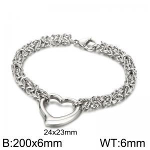 Stainless Steel Bracelet(women) - KB75455-Z