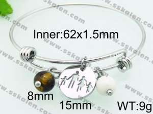 Stainless Steel Bangle - KB77240-Z