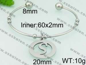 Stainless Steel Bangle - KB78454-Z