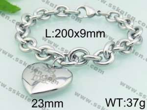 Stainless Steel Bracelet(women) - KB79064-Z
