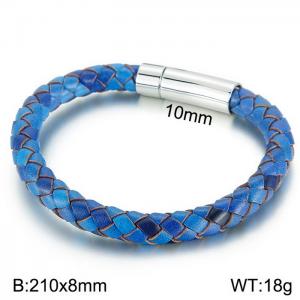 Leather Bracelet - KB79603-BD