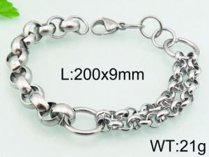 Stainless Steel Bracelet(women) - KB80088-JM