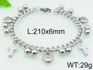 Stainless Steel Bracelet(women) - KB80091-JM