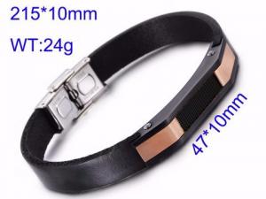 Leather Bracelet - KB80854-K