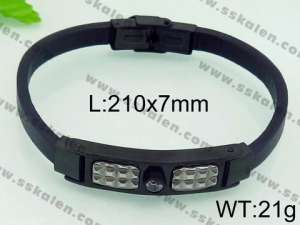 Leather Bracelet - KB81432-BD