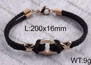 Leather Bracelet - KB82439-K