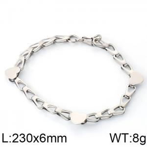 Stainless Steel Bracelet(Men) - KB82689-K