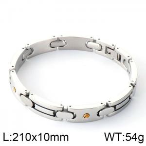 Stainless Steel Bracelet(Men) - KB82693-K