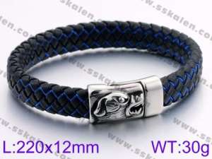 Leather Bracelet - KB85028-K