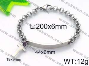 Stainless Steel Bracelet(women) - KB85669-Z