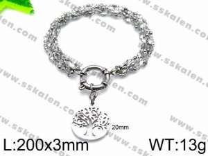 Stainless Steel Bracelet(women) - KB86252-Z