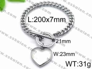 Stainless Steel Bracelet(women) - KB86592-Z
