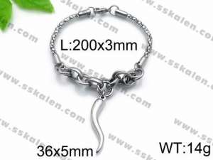 Stainless Steel Bracelet(women) - KB87073-Z