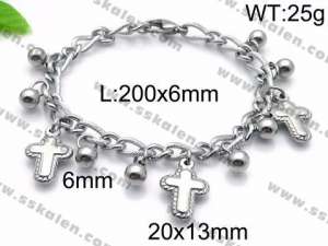 Stainless Steel Bracelet(women) - KB87076-Z