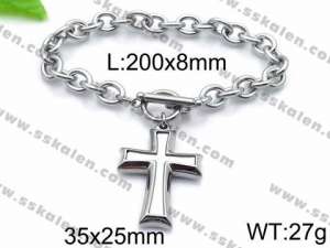 Stainless Steel Bracelet(women) - KB87077-Z