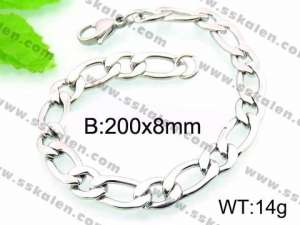 Stainless Steel Bracelet(Men) - KB92202-Z