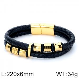 Leather Bracelet - KB92479-K