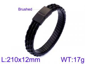 Leather Bracelet - KB93398-K