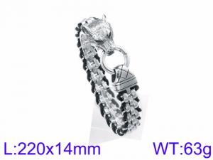 Stainless Steel Bracelet(Men) - KB93853-BD