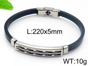 Leather Bracelet - KB94172-HB