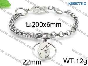 Stainless Steel Bracelet(women) - KB95775-Z
