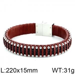 Leather Bracelet - KB95891-K