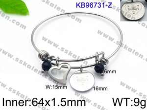 Stainless Steel Bangle - KB96731-Z
