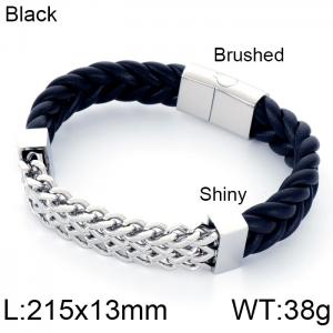 Leather Bracelet - KB96914-K