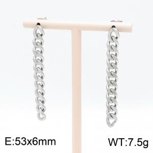 Stainless Steel Earring - KE100262-Z