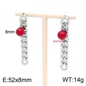 Stainless Steel Earring - KE100290-Z