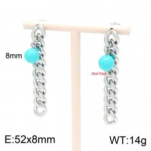 Stainless Steel Earring - KE100291-Z