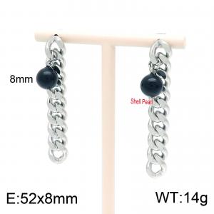 Stainless Steel Earring - KE100292-Z