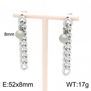 Stainless Steel Earring - KE100293-Z