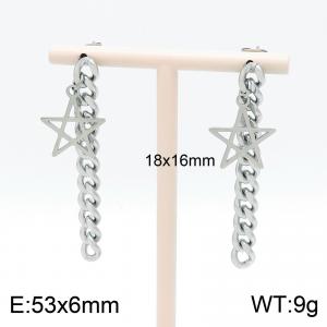 Stainless Steel Earring - KE100321-Z