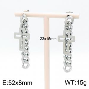 Stainless Steel Earring - KE100323-Z