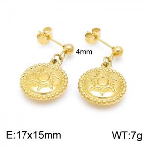 SS Gold-Plating Earring - KE100507-Z