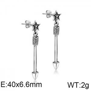 Stainless Steel Earring - KE100620-WGSJ