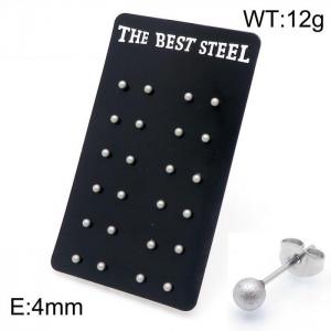 Stainless Steel Earring - KE100726-TLS