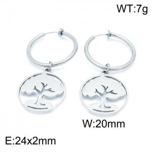 Stainless Steel Earring - KE100741-Z