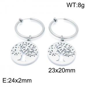 Stainless Steel Earring - KE100749-Z