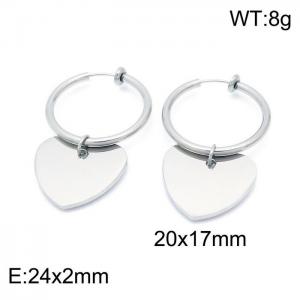 Stainless Steel Earring - KE100751-Z