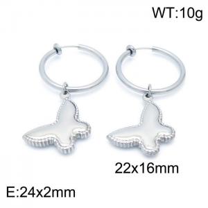 Stainless Steel Earring - KE100757-Z