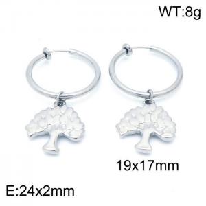 Stainless Steel Earring - KE100759-Z