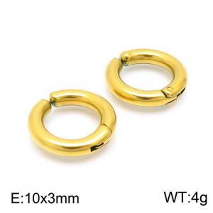 SS Gold-Plating Earring - KE101152-Z