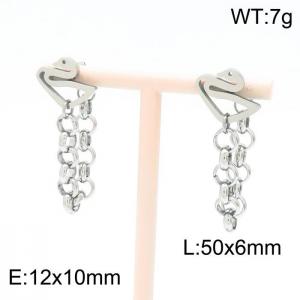 Stainless Steel Earring - KE101243-Z