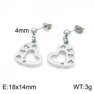 Stainless Steel Earring - KE101270-Z