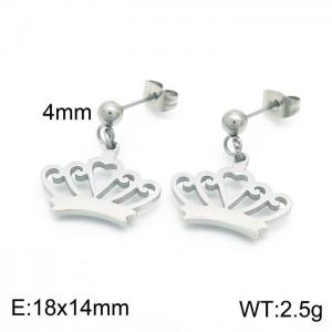 Stainless Steel Earring - KE101271-Z