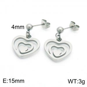 Stainless Steel Earring - KE101274-Z