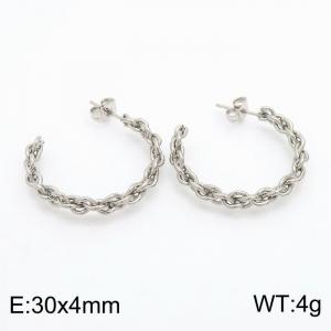 Stainless Steel Earring - KE101444-LO