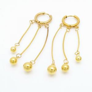 SS Gold-Plating Earring - KE101456-LO